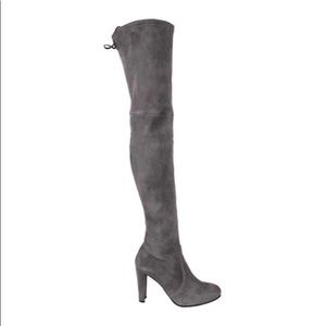 Stuart Weitzman Highland suede over-the-knee boots